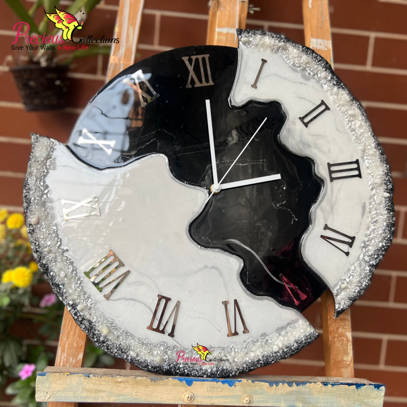 Epoxy Resin Decoration Clock