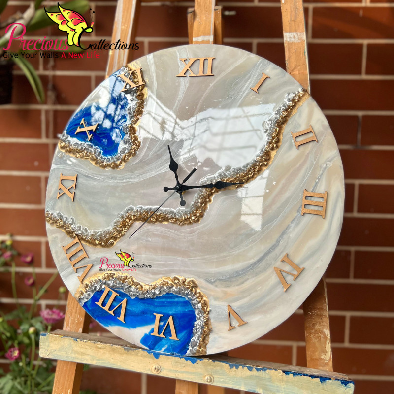 Epoxy Resin Decoration Clock